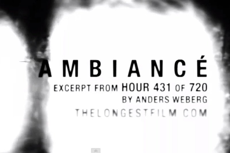 Fragment 431 godziny filmu Ambiancé.