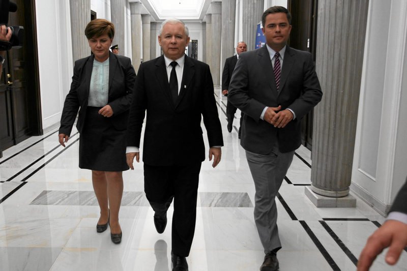 35 proc. polaków odda swój głos na partię Kaczyńskiego