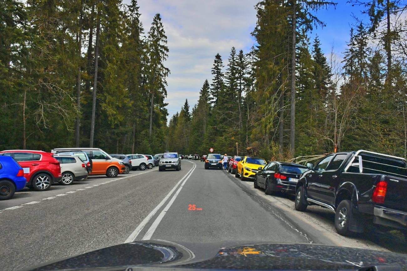 Droga w kierunku Morskiego Oka zablokowana. Wjazd przez Słowację