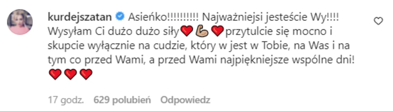 Barbara Kurdej-Szatan i gwiazdy okazały wsparcie dla Joanny Opozdy