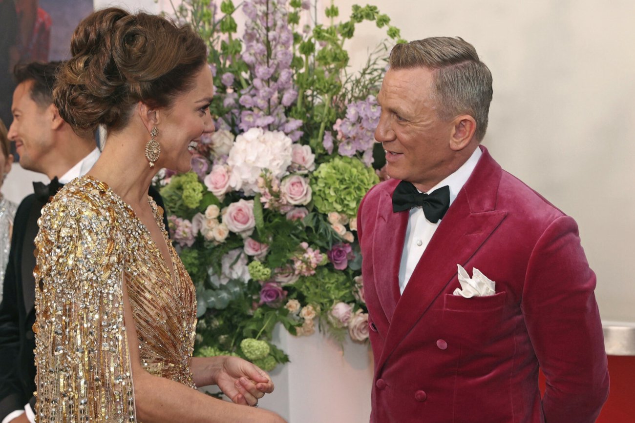 Daniel Craig skomplementował księżną Kate.