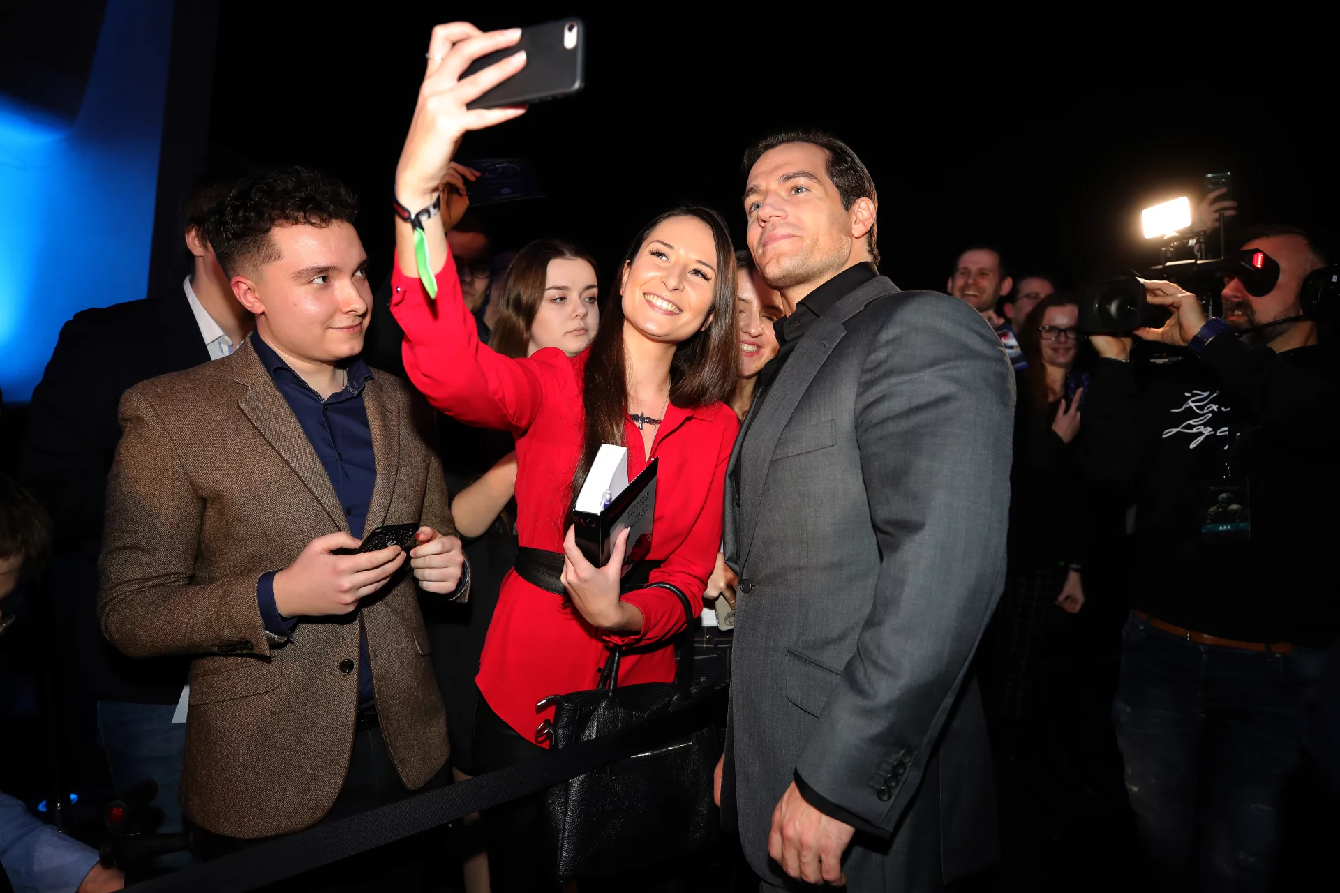 Henry Cavill był jednym z gości zaproszonych na polską premierę "Wiedźmina"