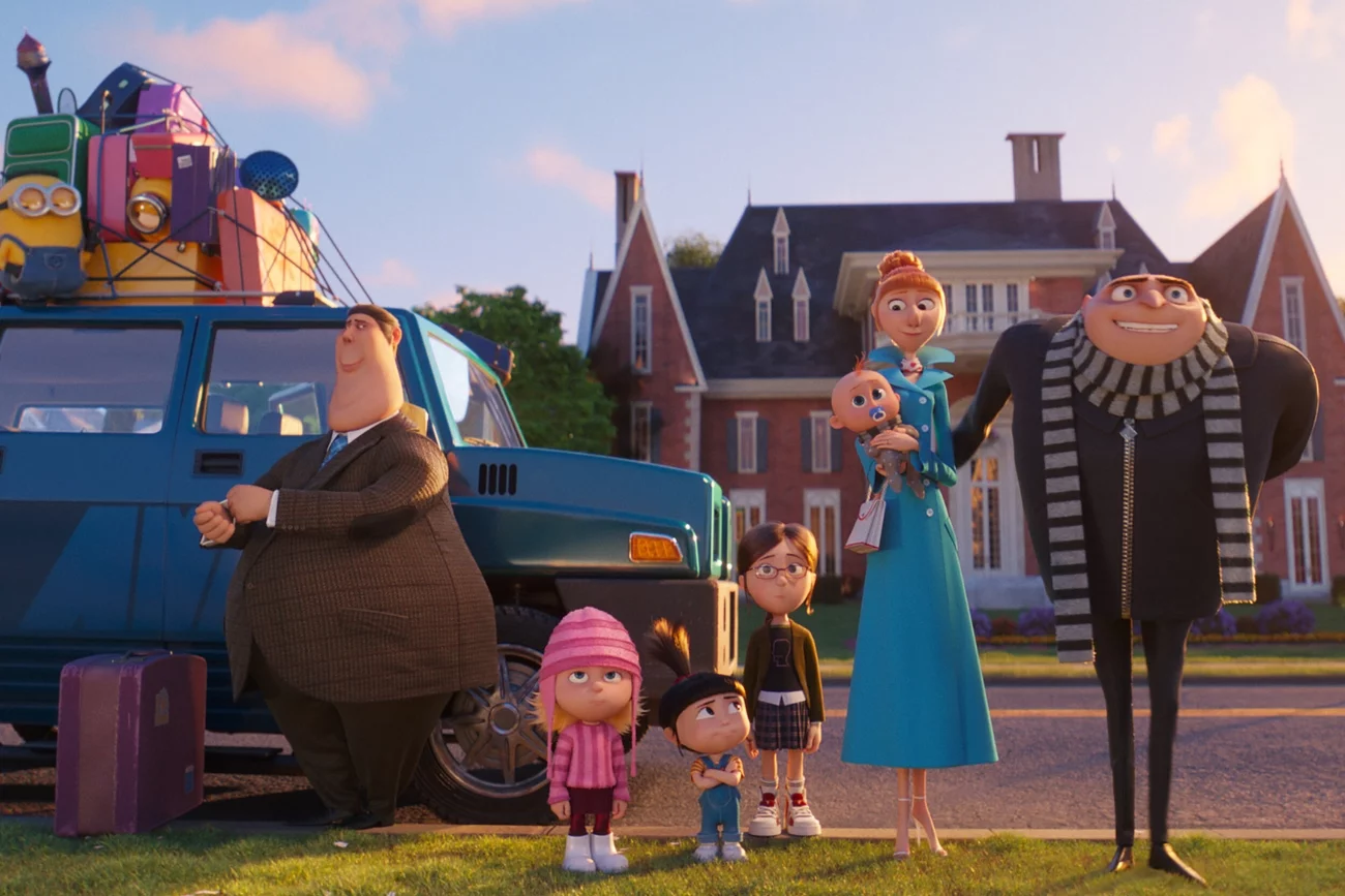 Kadr z filmu "Gru i Minionki: Pod przykrywką"