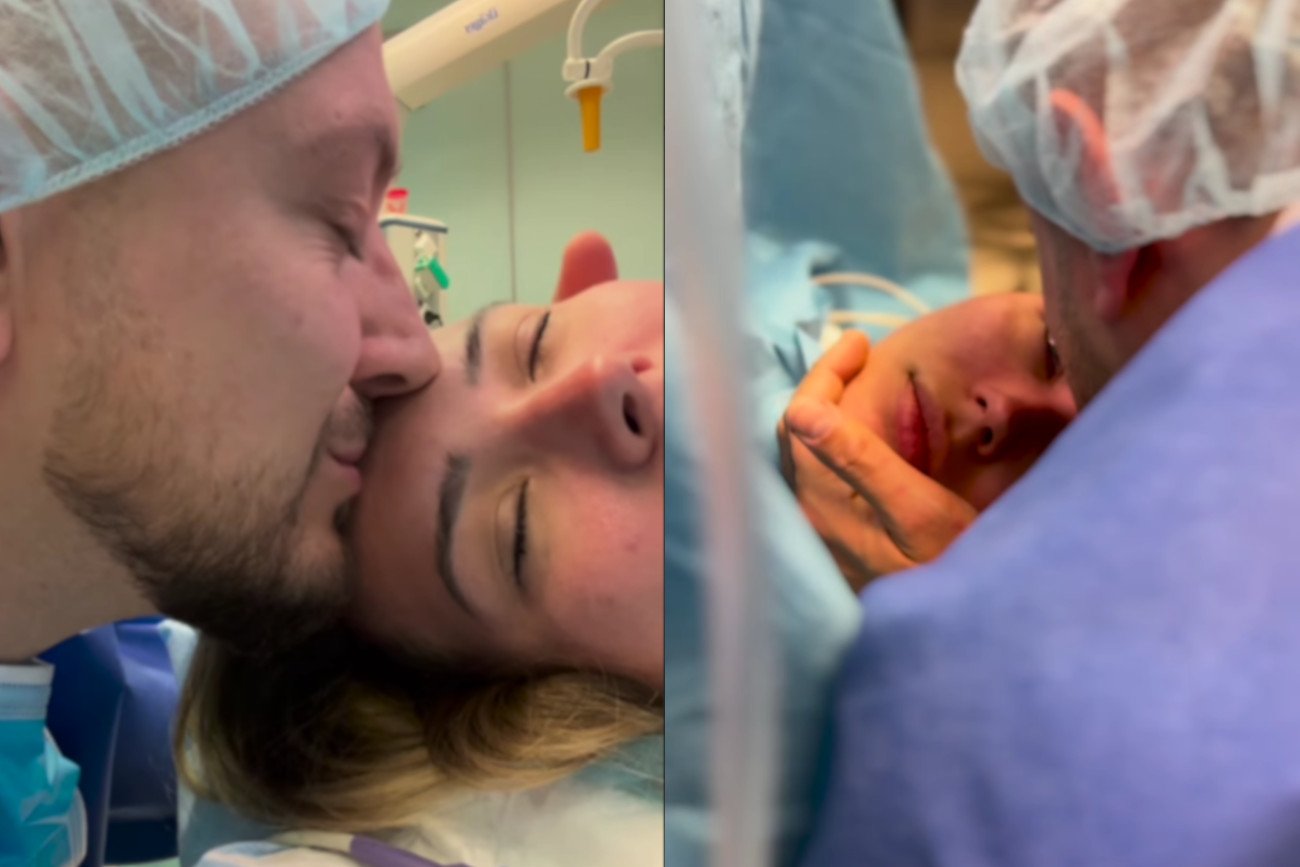 Sandra Milwiw-Baron urodziła.