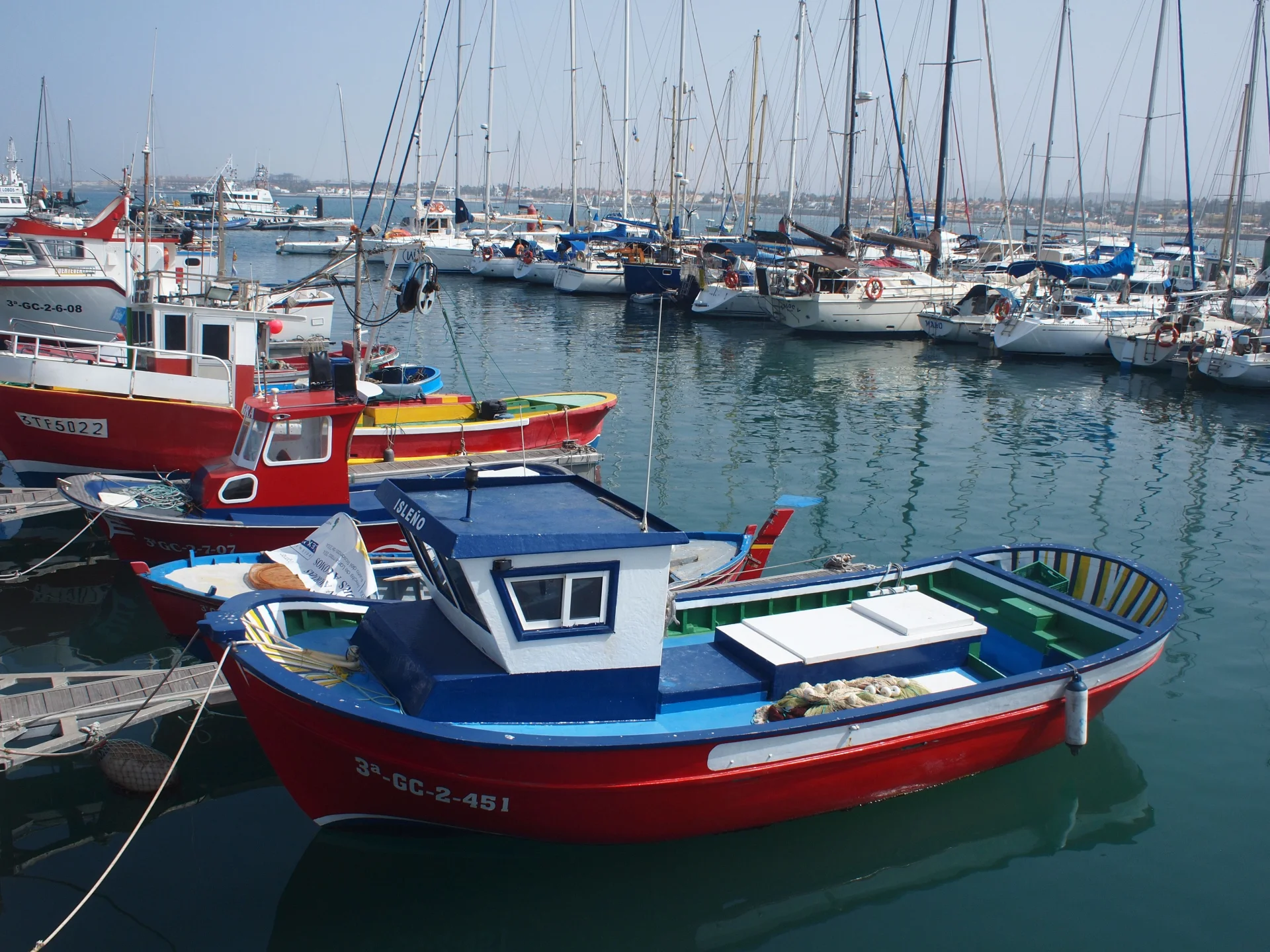 Port w Corralejo.