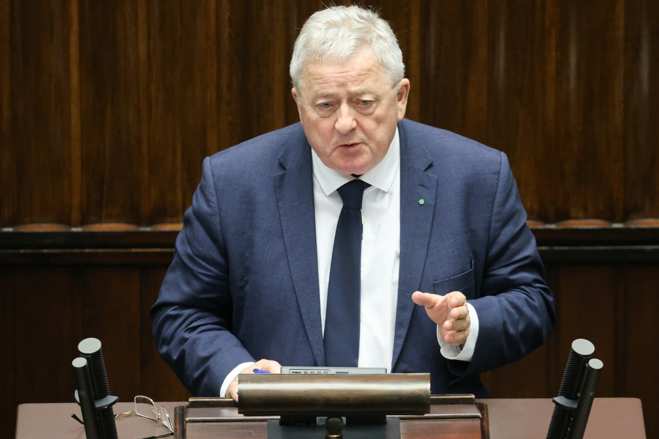 Minister rolnictwa komentuje starcia z policją na proteście rolników. Wspomniał o "wspomagaczach".