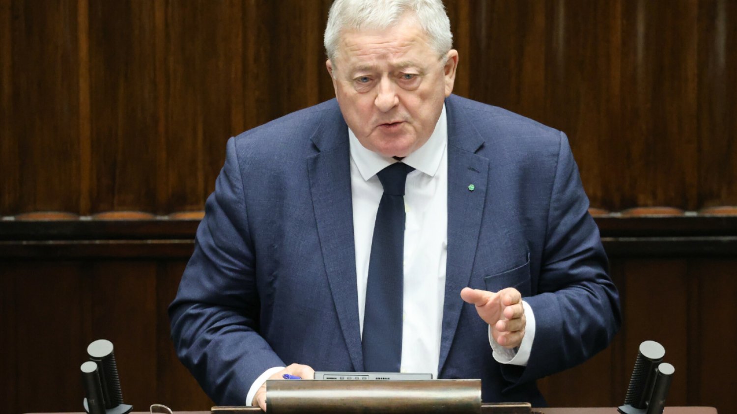 Minister rolnictwa komentuje starcia z policją na proteście rolników. Wspomniał o "wspomagaczach".