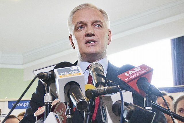 Jarosław Gowin nie zrobi "ani kroku w lewo"