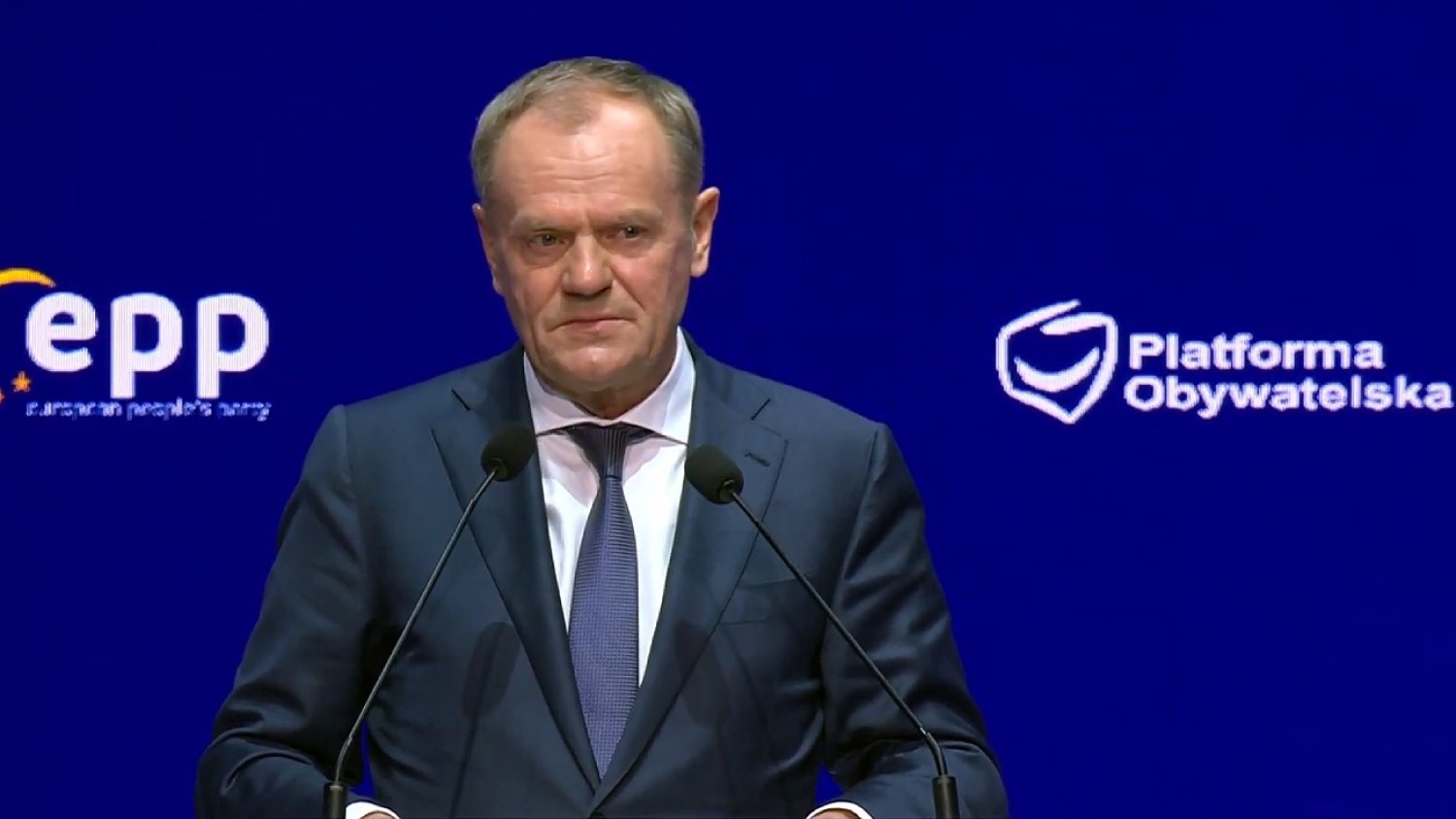 Donald Tusk na kongresie EPP w Bukareszcie
