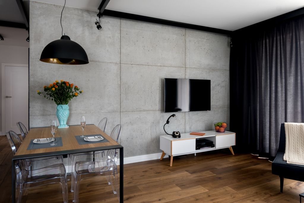 Wnętrze zaprojektowane przez pracownię architektoniczną Jacka Tryca