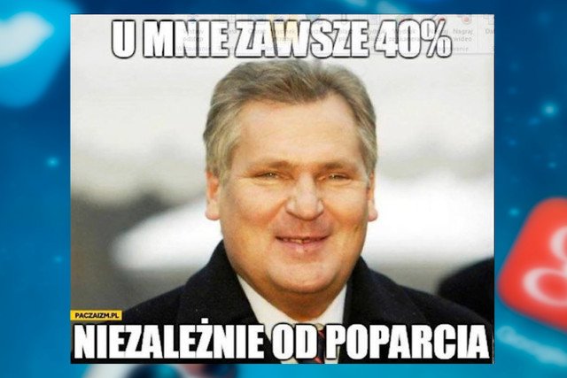 Kompilacja najlepszych memów wyborczych