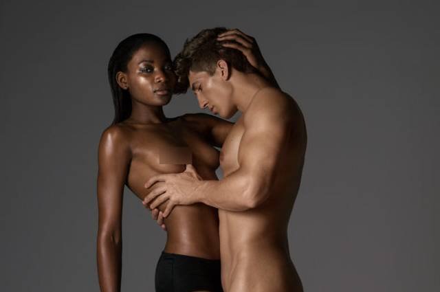 Osi i Michał podczas sesji w programie Top Model