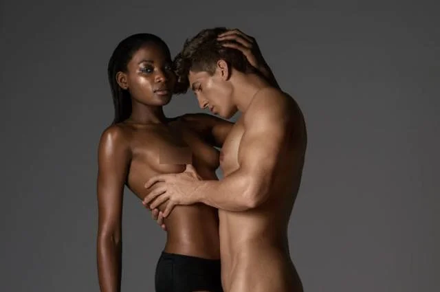 Osi i Michał podczas sesji w programie Top Model