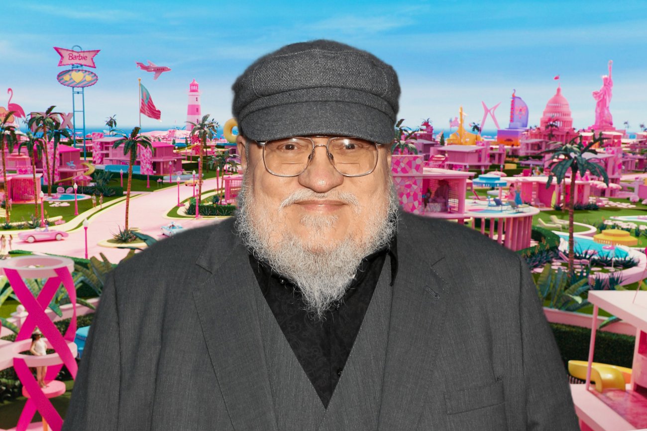 George R.R. Martin, twórca "Gry o tron", ubrał się na różowo na seans filmu "Barbie" z Margot Robbie i Ryanem Goslingiem.