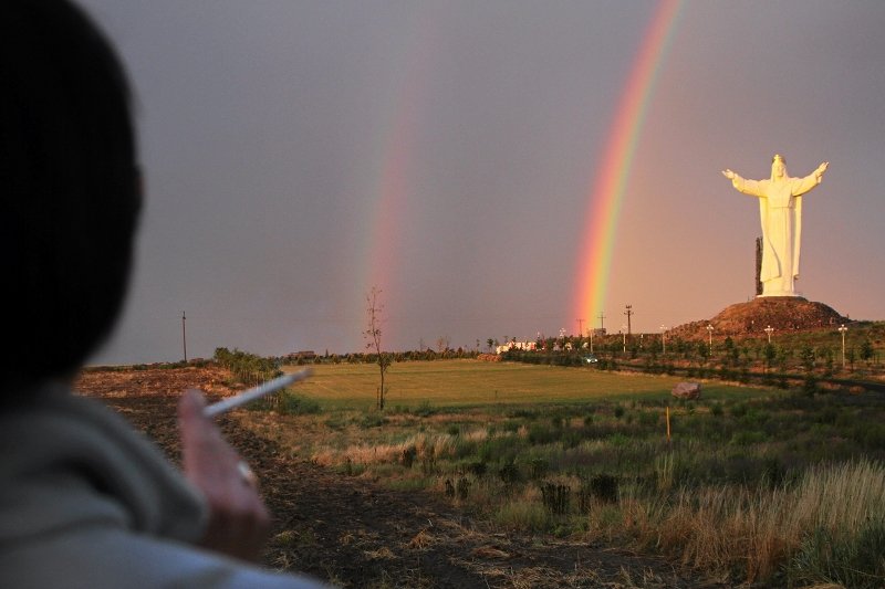 Pomnik Chrystusa Króla w Świebodzinie.