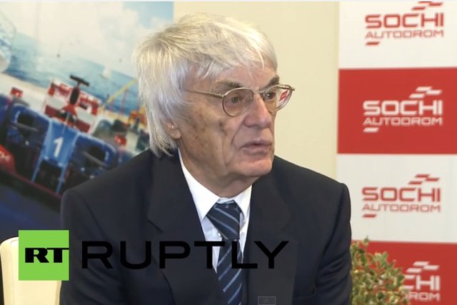Bernie Ecclestone wychwala Władimira Putina w Soczi