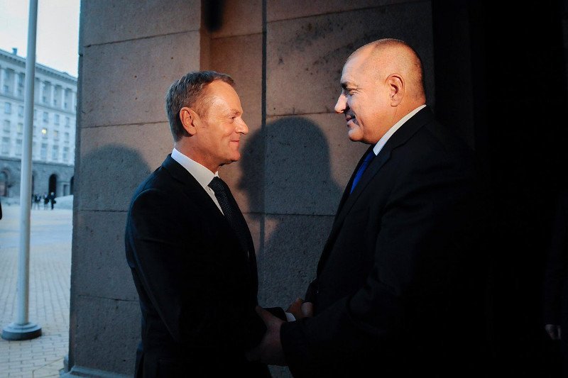 Przewodniczący Donald Tusk brał udział w przekazaniu półrocznej prezydencji w UE Bułgarii. Przemówienie wygłosił po... bułgarsku.