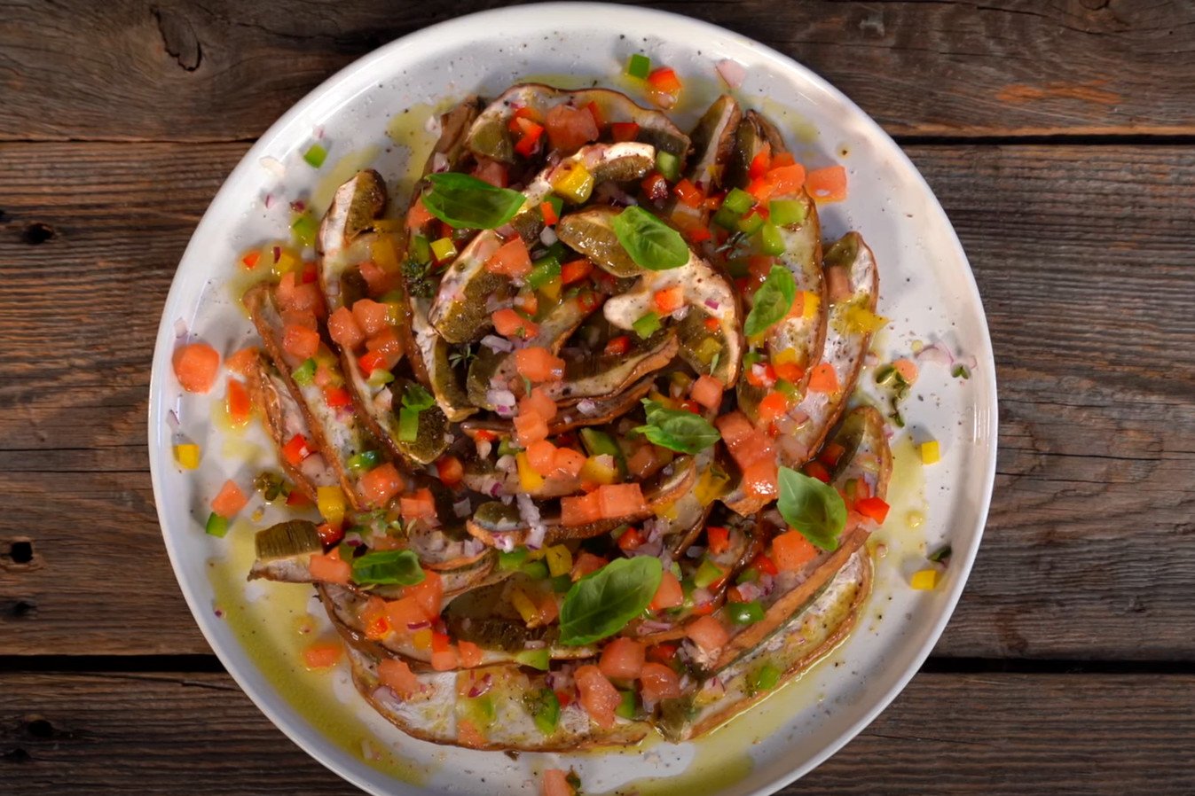 Posmakuj Polski: carpaccio z borowików carpaccio z borowików