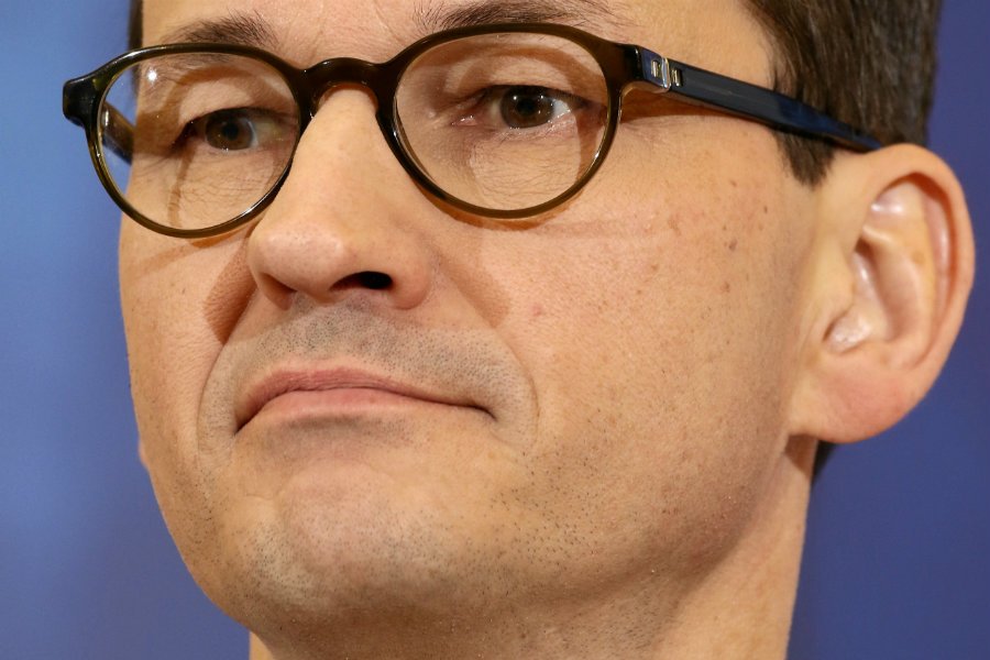 Mateusz Morawiecki we Włodawie nie miał czasu, by spotkać się z samorządowcami.