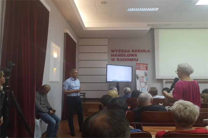 W Radomiu była prawdziwa rozmowa z ludźmi.