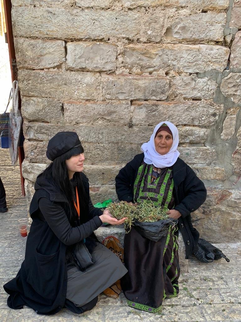 Jaga Hupało w Jerozolimie