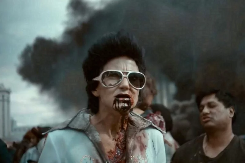 Zombie Elvis z "Armii umarłych".