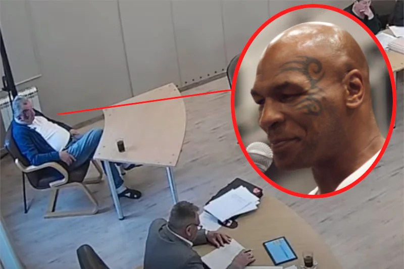 Wójt Żelazkowa zrobił sobie tatuaż jak Mike Tyson.