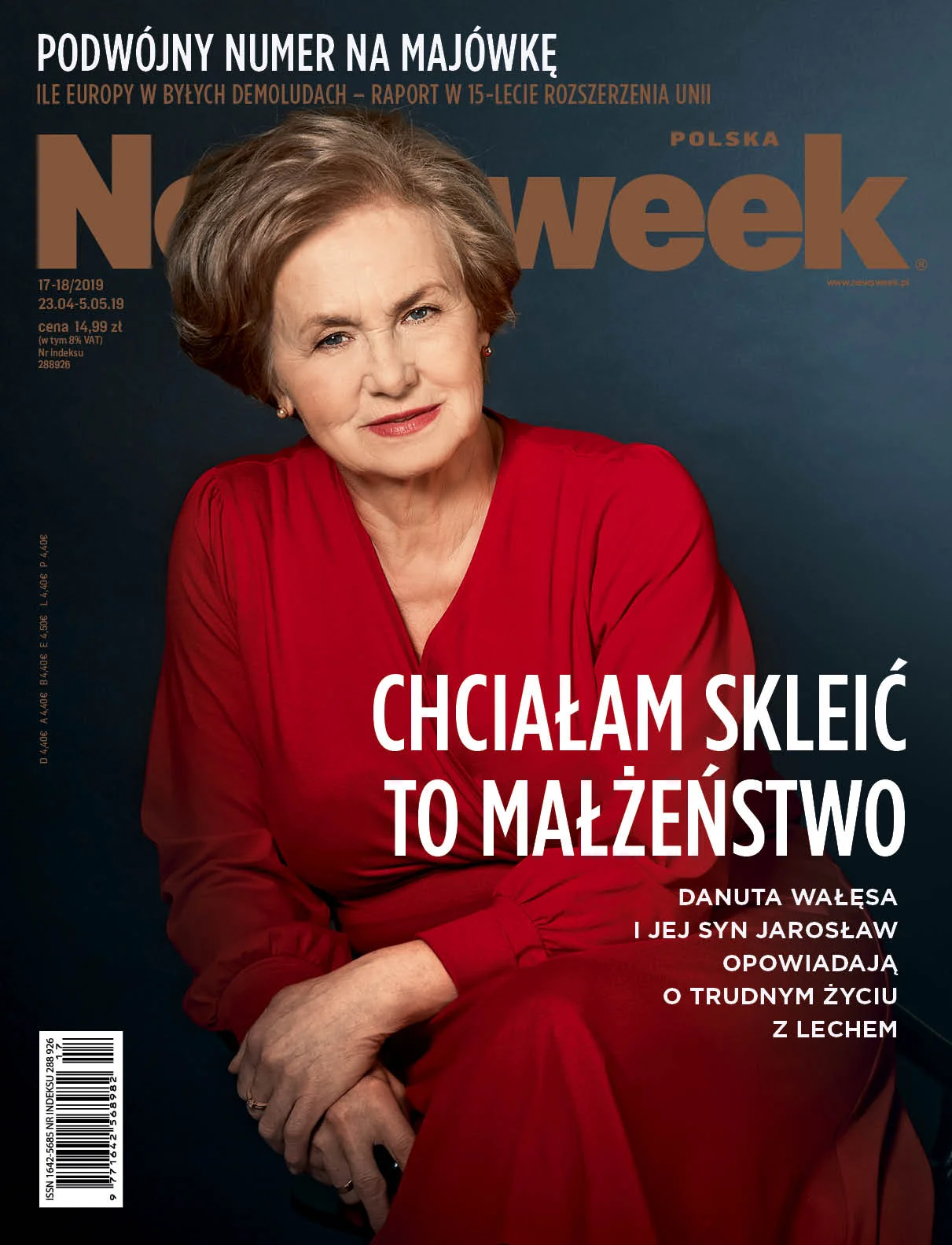 Szczera rozmowa Danuty i Jarosława Wałęsów z Renatą Grochal w najnowszym "Newsweeku".
