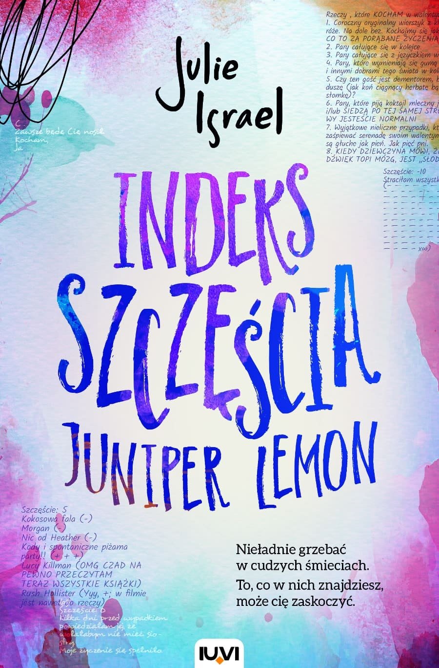 Julie Israel "Indeks szczęścia Juniper Lemon"