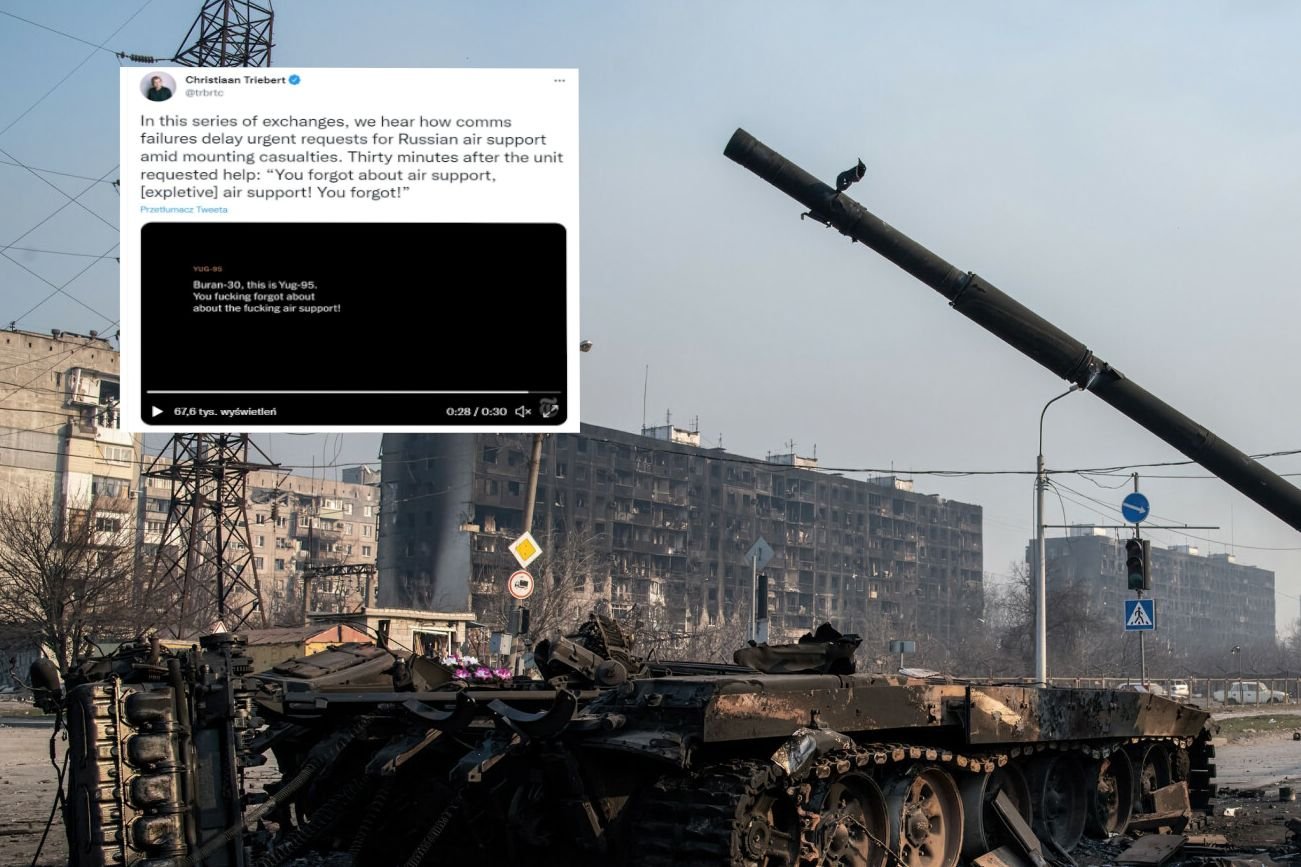 "NYT" opublikował rozmowy rosyjskich żołnierzy.