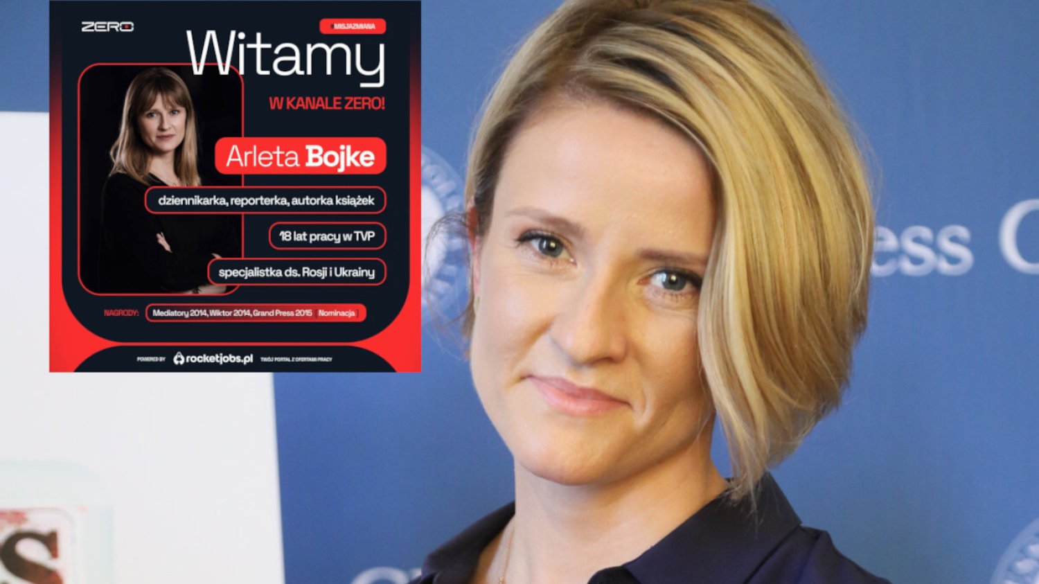 Arleta Bojke przechodzi do Kanału Zero.