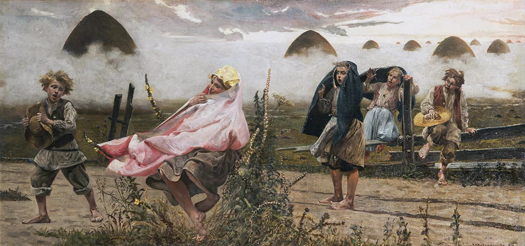 „Boginka w dziewannach” Jacek Malczewski