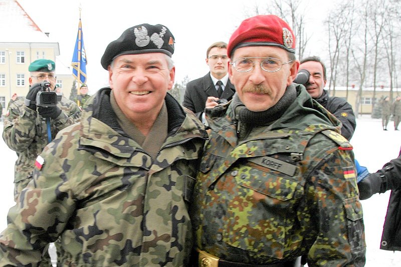 Polacy i Niemcy współpracują już w ramach Wielonarodowego Korpusu Północno-Wschodniego, który ma siedzibę w Szczecinie.