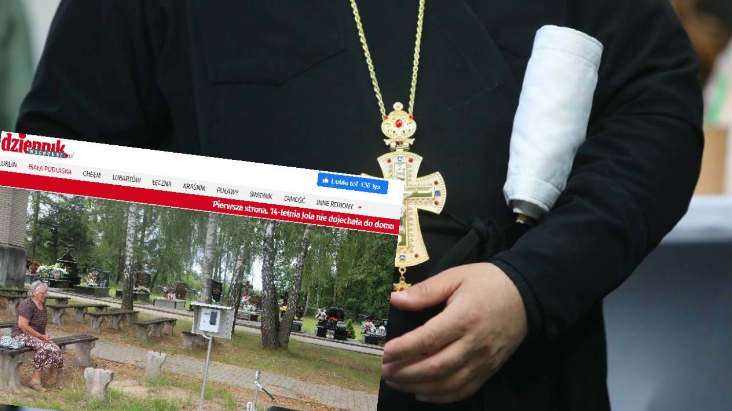 Ksiądz umieścił na cmentarzu automat z wodą. Najpierw trzeba zapłacić