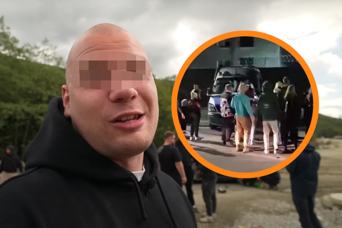 "Jak dzikie osły w amoku". Tak zwolennicy Buddy wspierali go przed aresztem w Szczecinie Fani Buddy pojechali pod areszt w Szczecinie. Takimi okrzykami go wsparli