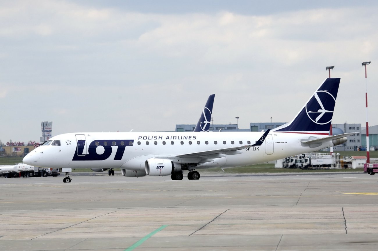 Incydent z dronem na warszawskim Okęciu.