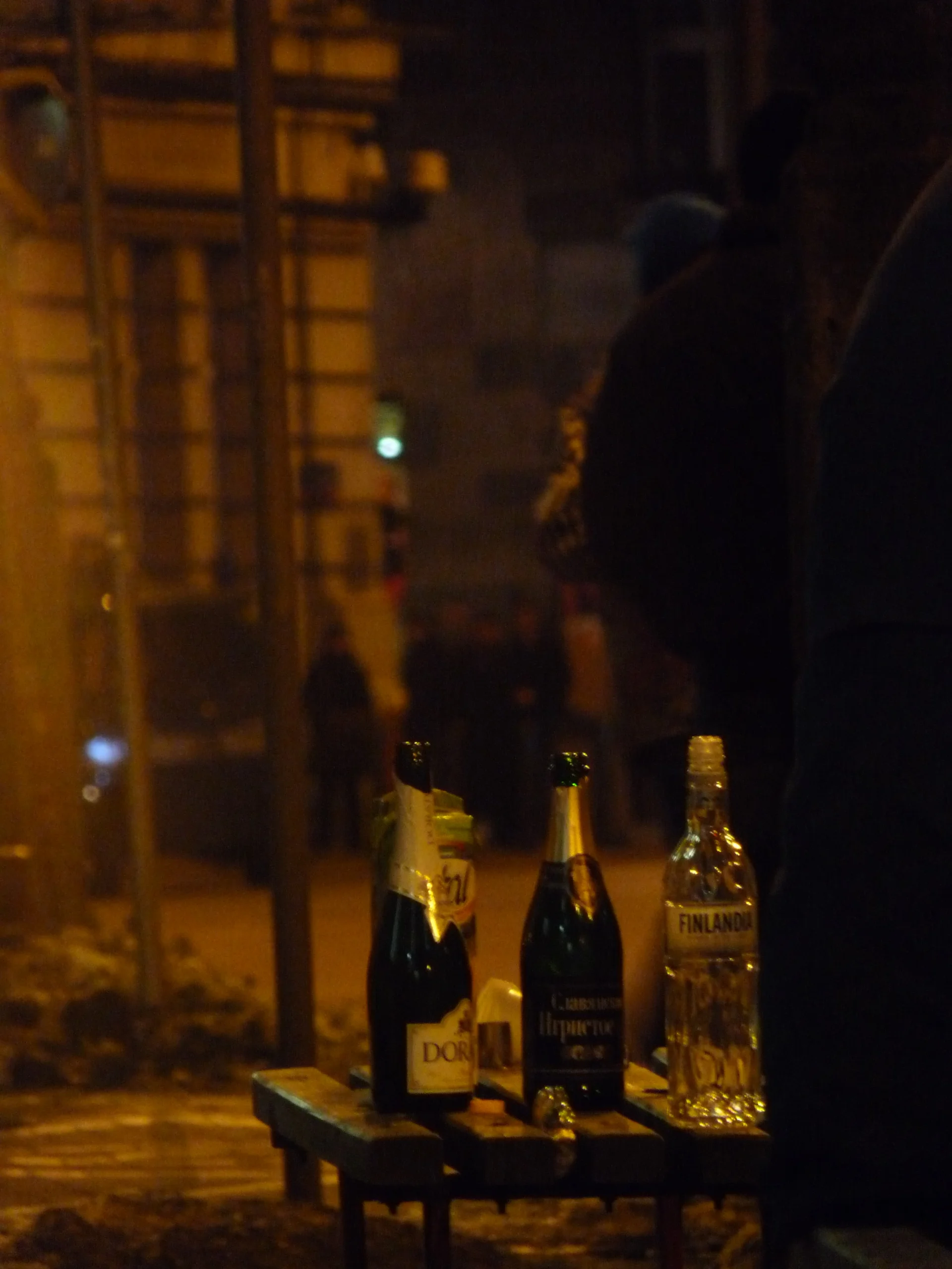 To podobno ostatni alkohol wypity na miejskim Sylwestrze, w przyszłym roku impreza nie odbędzie się.