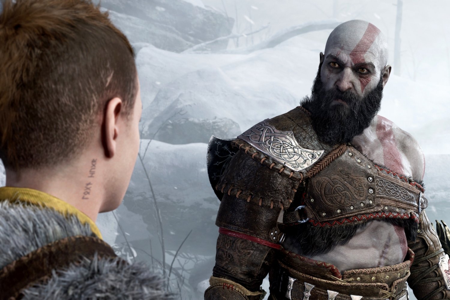 "God of War" na pierwszym zdjęciu z serialu. Fani gry są załamani Kratos i Atreus w grze God of War Ragnarök