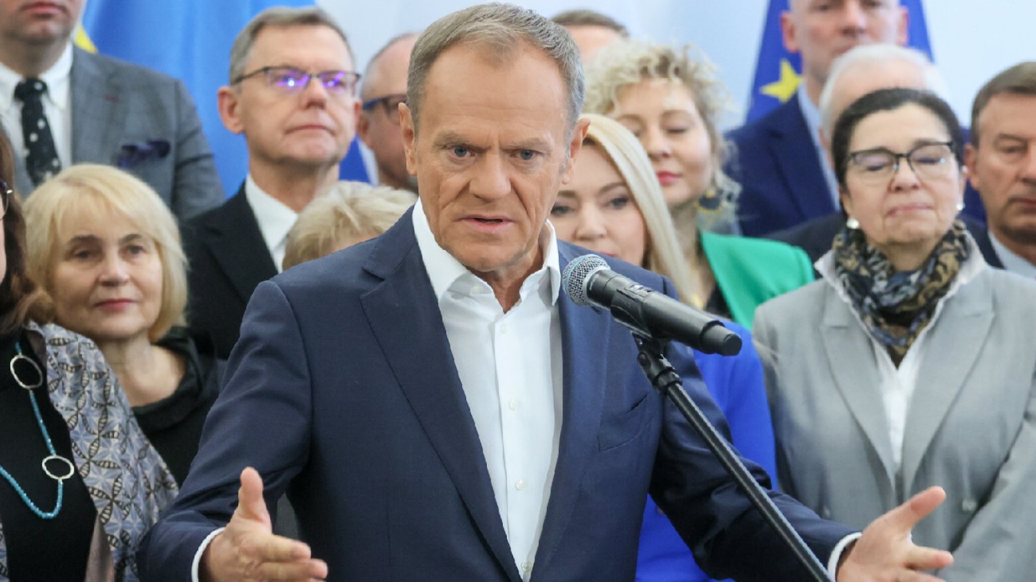 Donald Tusk o Czarnku i Morawieckim: w głowach się poprzewracało.