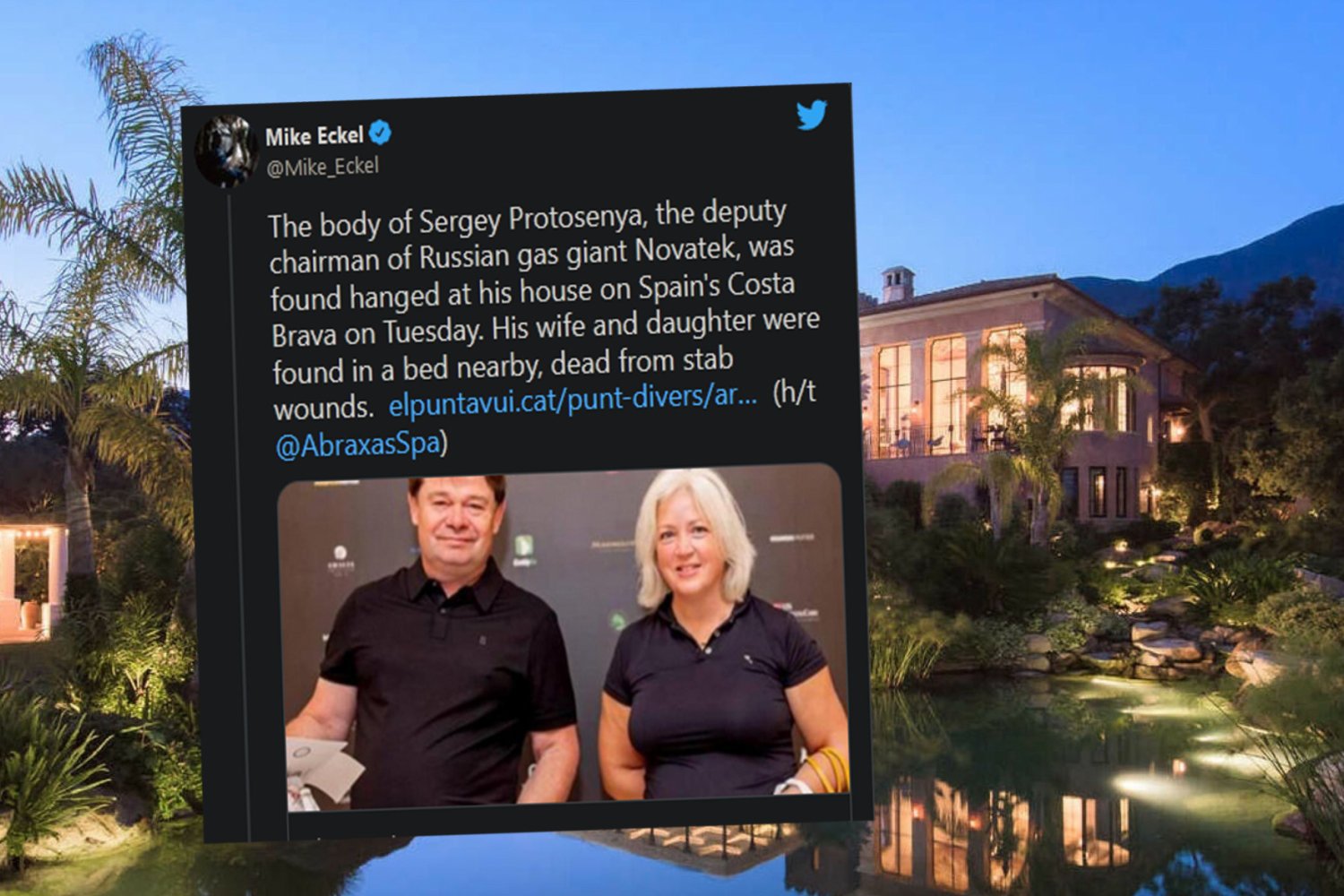 Ciała Protosenii oraz jego żony i córki odnaleziono we wtorek.