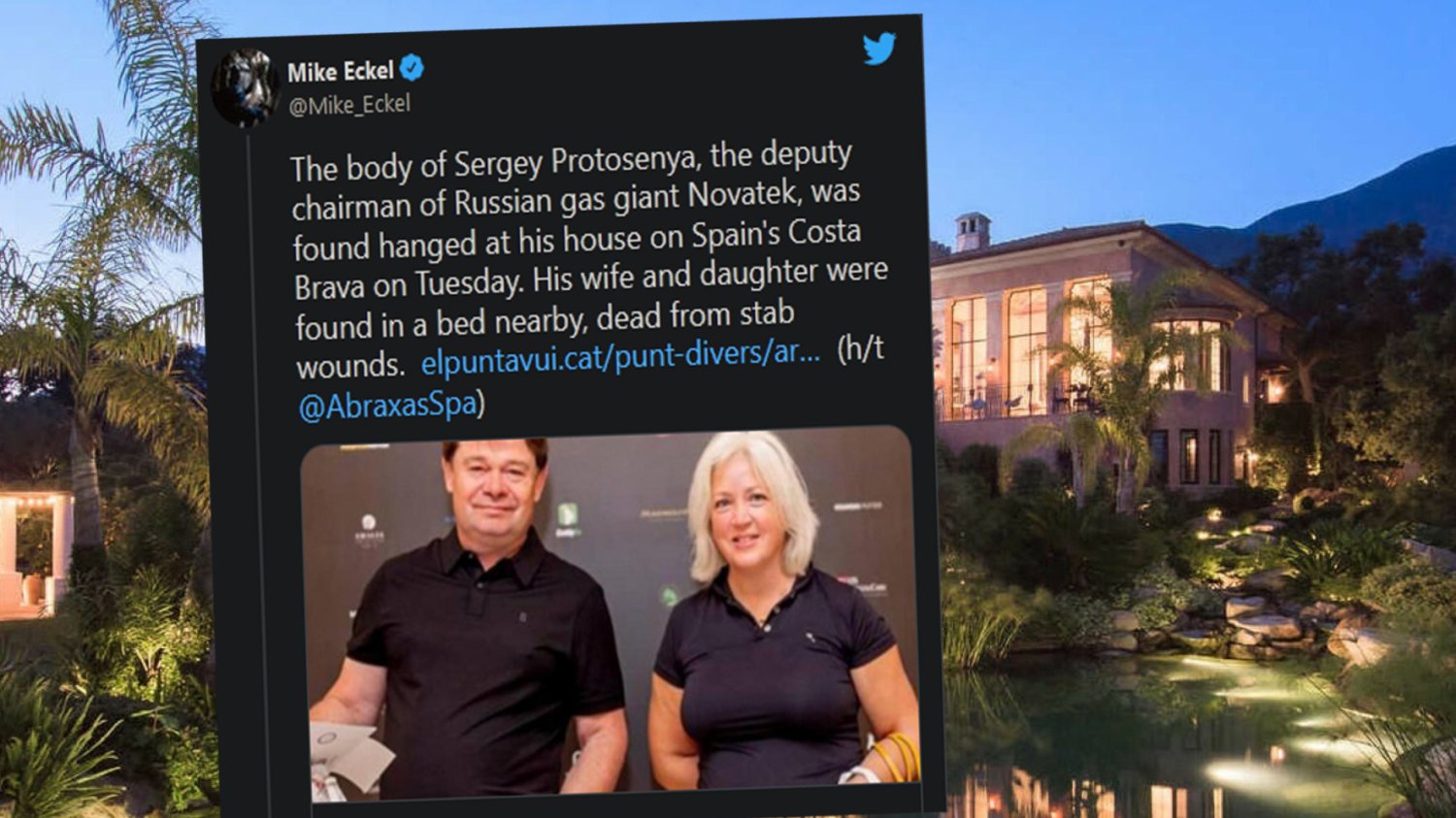 Ciała Protosenii oraz jego żony i córki odnaleziono we wtorek.