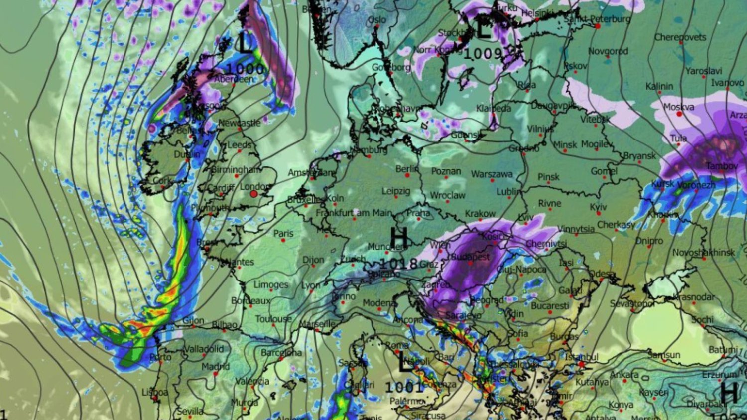 Pogoda pokazała srogą zimę. Spójrz na prognozę na długi weekend, będziesz w szoku Prognoza pogody na długi weekend nie pozostawia złudzeń.