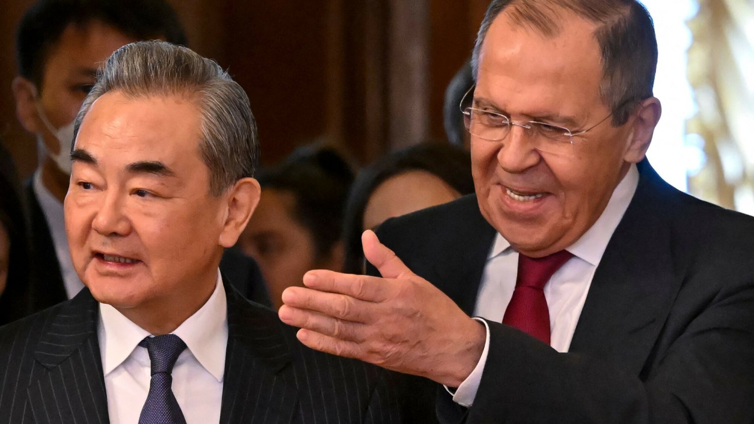 Chiński minister Wang Yi spotkał się z Władimirem Putinem i Siergiejem Ławrowem.