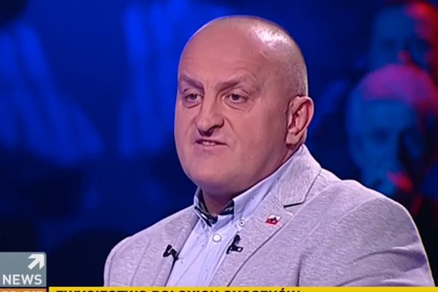 Marian Kowalski opisał incydent, jaki miał mieć miejsce w budynku Polsatu.