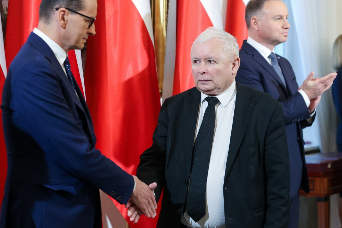 Mateusz Morawiecki, Jarosław Kaczyński, Andrzej Duda