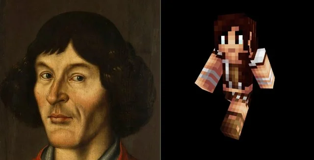 Jak wyglądałby Kopernik w Minecraft?