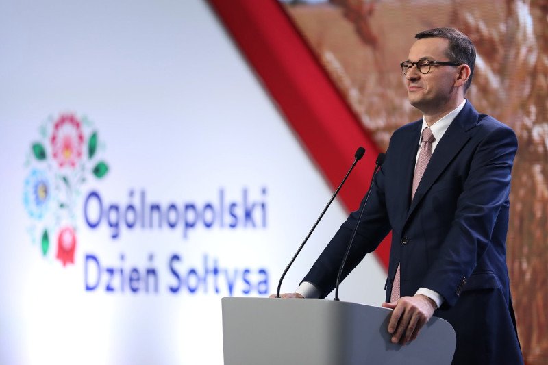 Mateusz Morawiecki w Łowiczu na Dniu Sołtysa porównał polskich rolników do Bruce'a Lee.