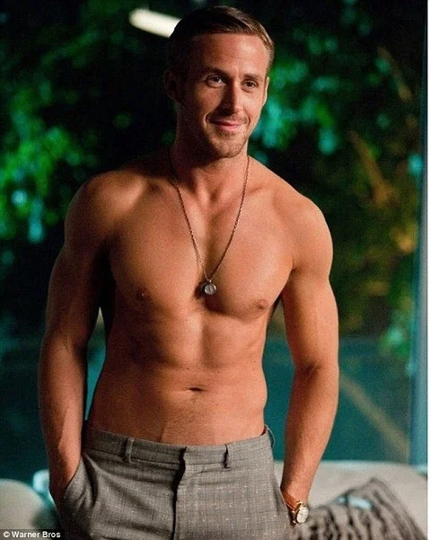 Oto Ryan Gosling. Nie, nie będziemy tak wyglądać, panowie.