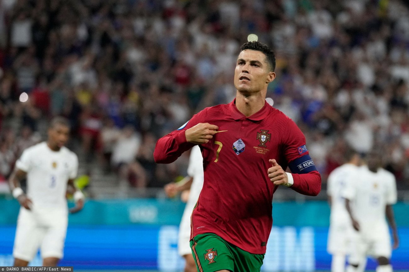 Cristiano Ronaldo śrubuje rekordy i jest liderem strzelców podczas Euro 2020