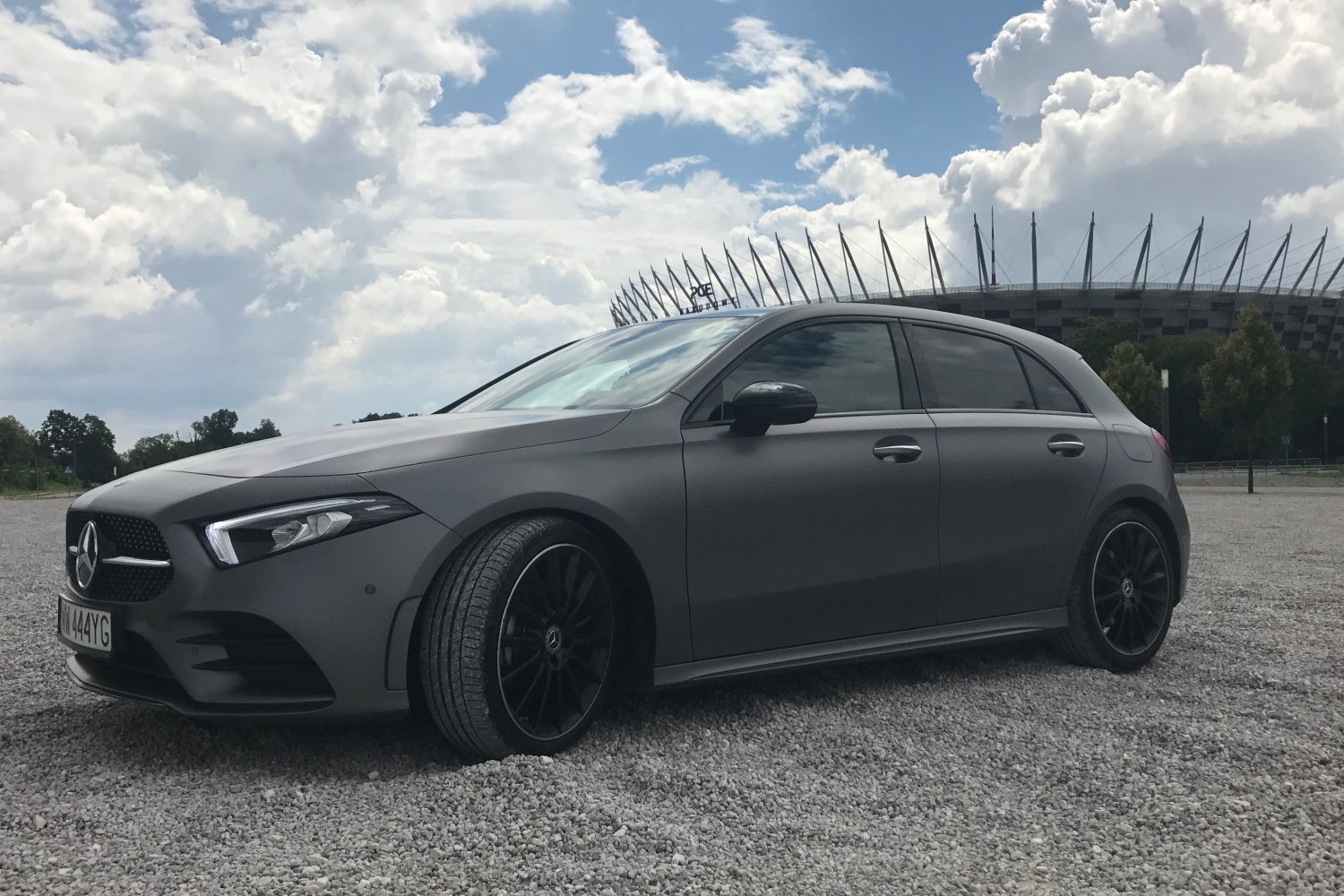 Nowy Mercedes A. Wygląda świetnie.